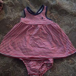 Ralph Lauren Cotton Dress - Size 9 months